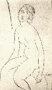 Amedeo Modigliani, Seated Nude